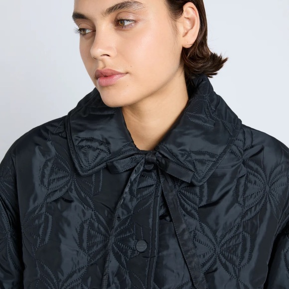 Damson Madder Aubrey Quilted Coat - Picture 3 of 4